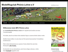 Tablet Screenshot of phoenix-lohne.de